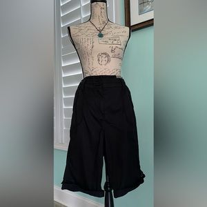 Chico’s “Ultimate Fit” Bermuda Shorts -Size 12 - Black